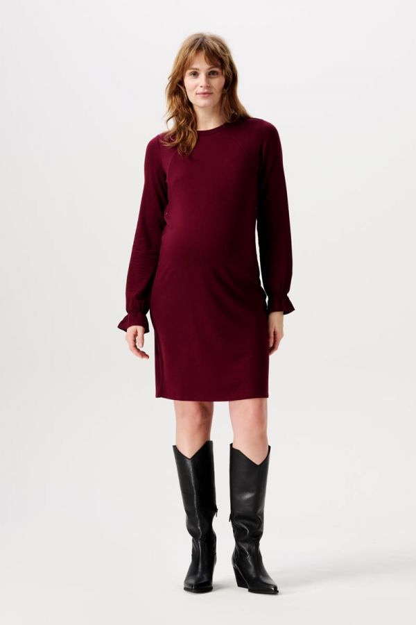 Noppies Nursing dress Frederikstad - Windsor Wine