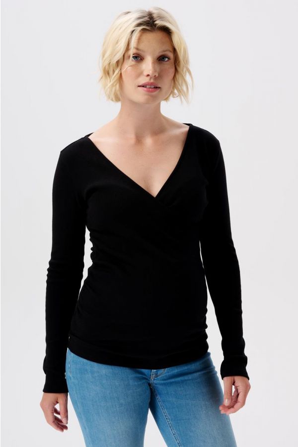 Noppies Nursing shirt Sara - Black