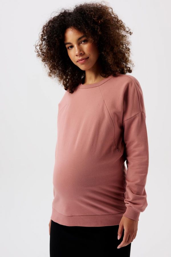 Noppies Nursing Jumper Lesy - Burlwood