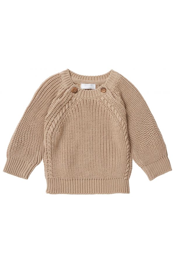 Noppies Jumper Tifton - Light Taupe