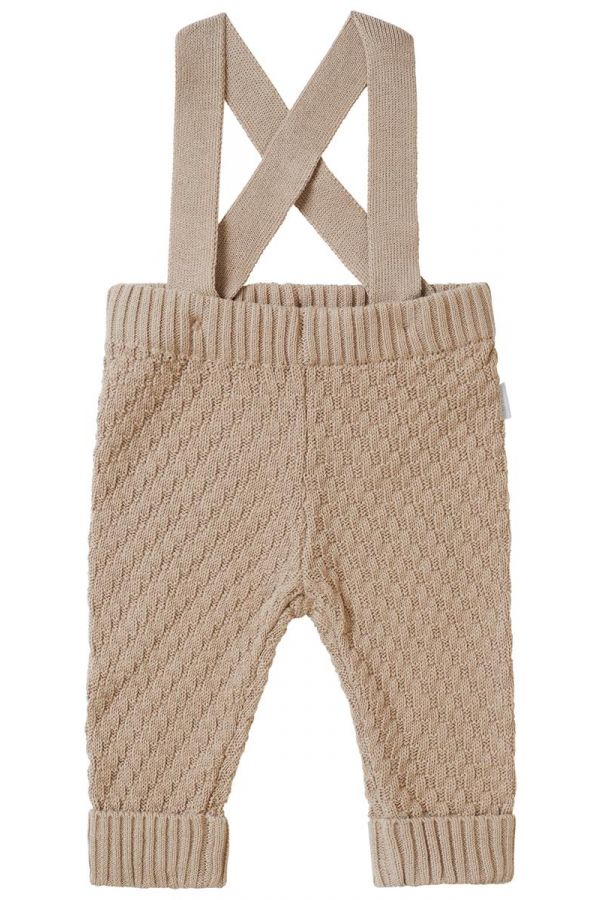 Noppies Dungarees Triangle - Light Taupe