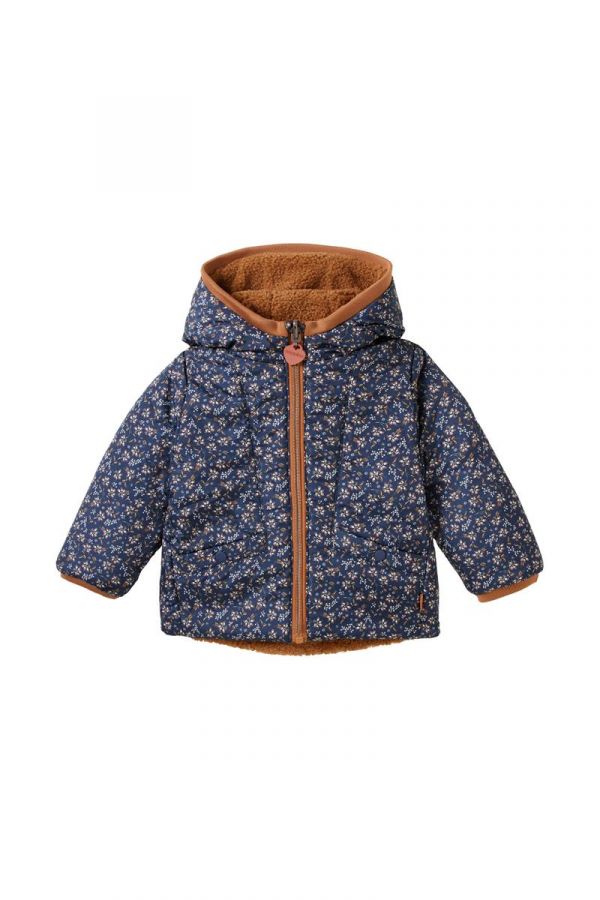 Noppies Baby Winterjas Venice Reversible Black Iris