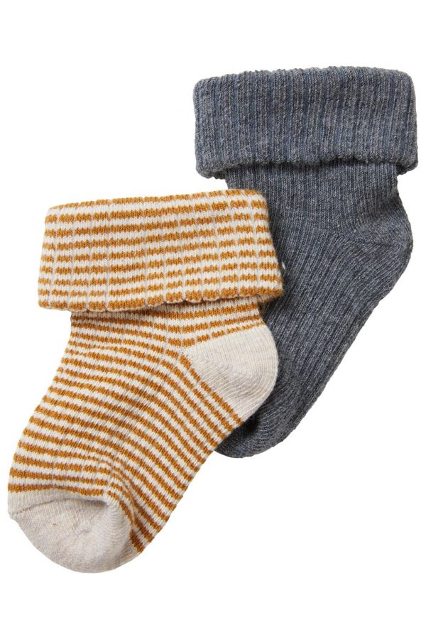 Noppies Socks (2 pairs) Tribes Hill - Dust Grey