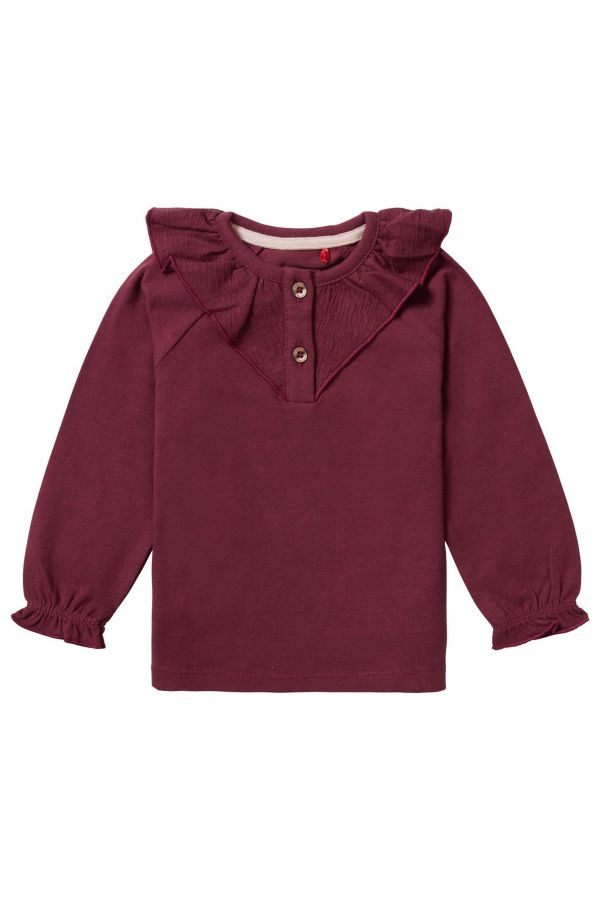 Noppies T-shirt manches longues Vilnius - Oxblood Red