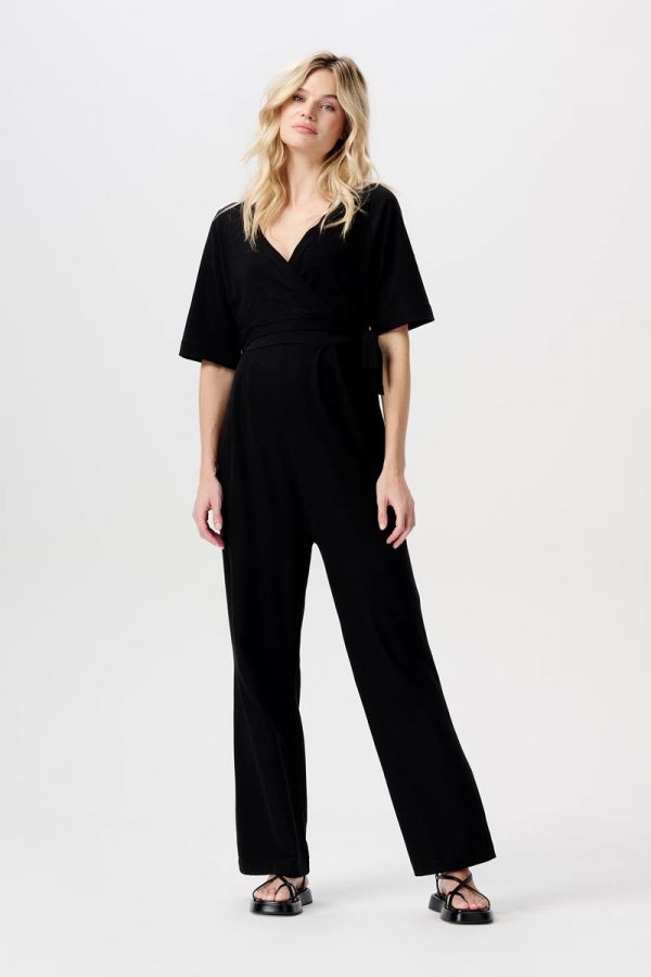 Noppies Jumpsuit met voedingsfunctie Indymay - Black