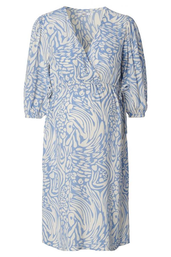 Jurk met voedingsfunctie Keara Cornflower