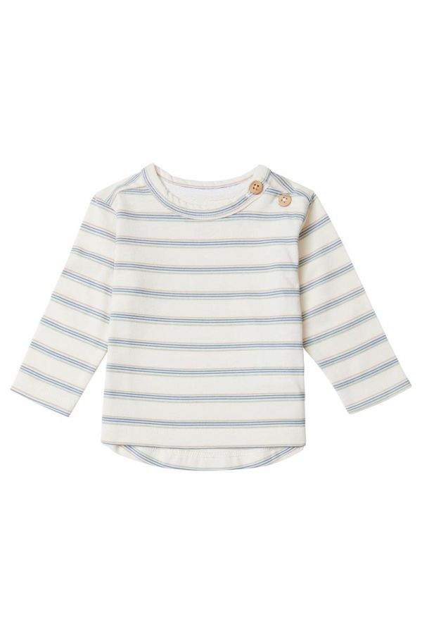 Noppies Baby Longsleeve Beckett Whitecap Gray