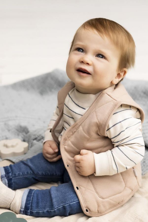 Noppies Baby Sweater Barrigton Whitecap Gray