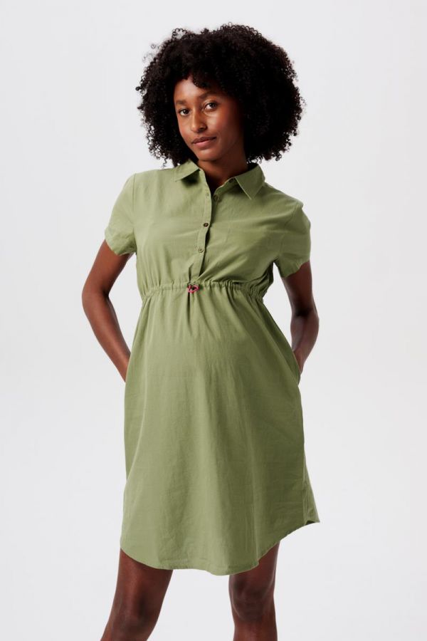 esprit Still-Kleid - Olive Green