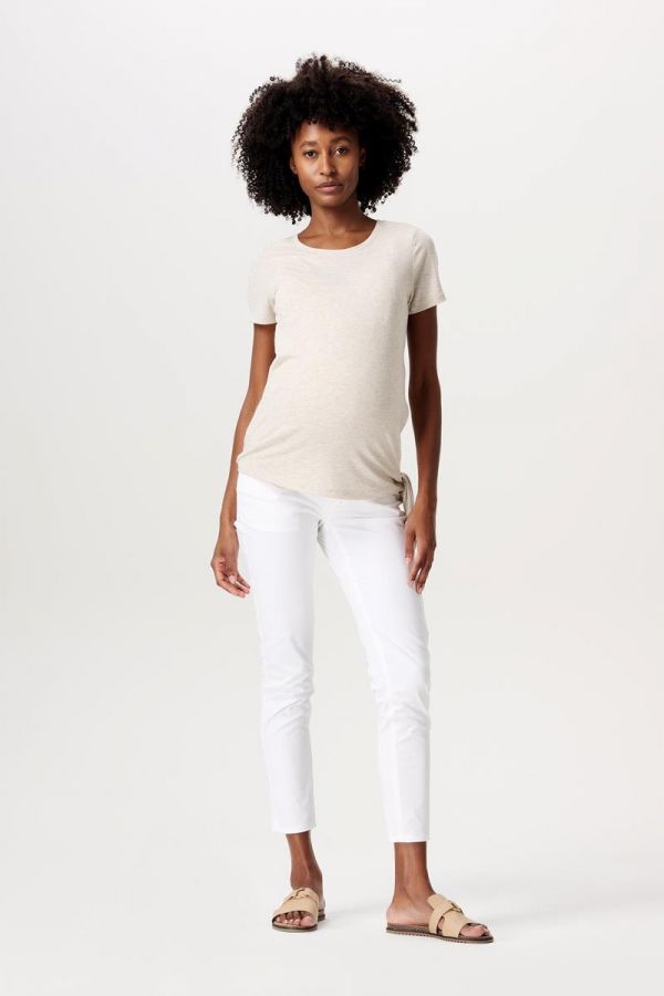 esprit Slim Umstandshose - Bright White