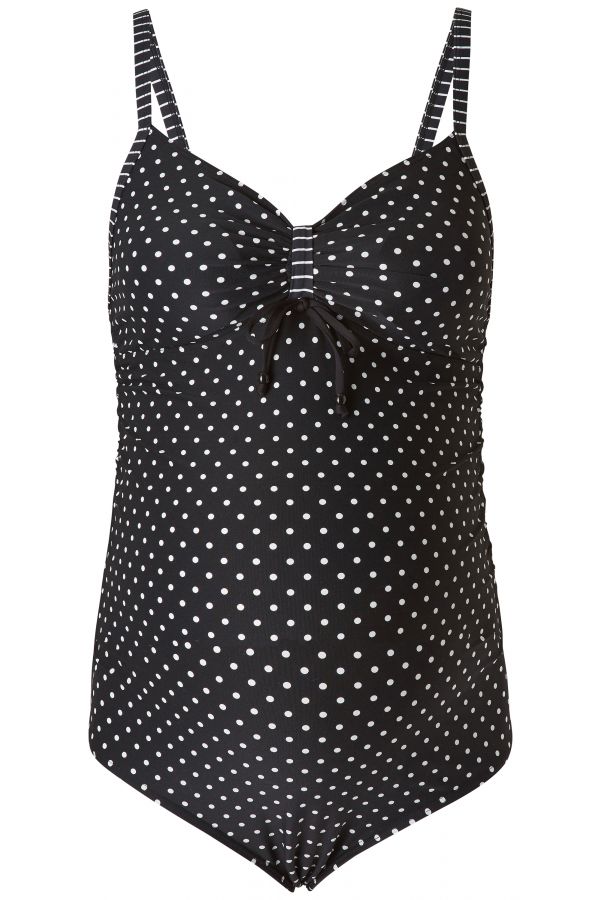 Noppies Swimsuit Dot - Black