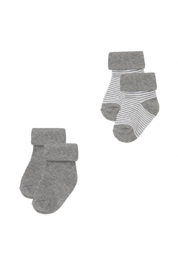 Noppies Socken (2 Paar) Guzzi - Anthracite Melange