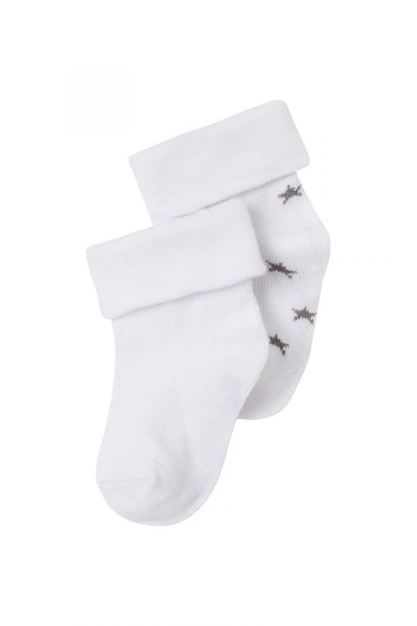 Noppies Socks (2 pairs) Levi - White