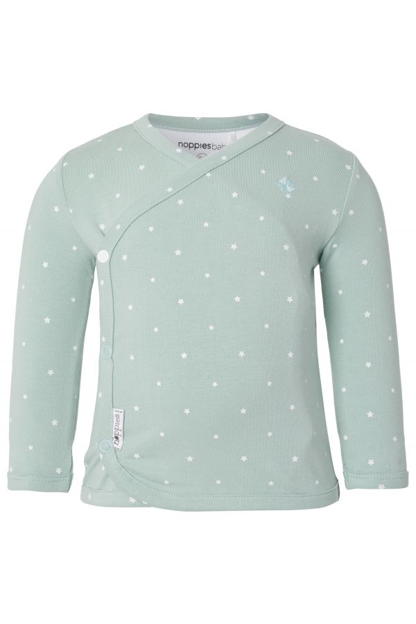Noppies T-shirt manches longues Anne - Grey Mint