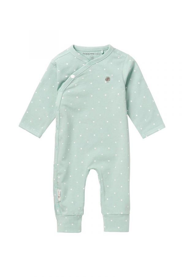 Noppies Play suit Lou - Grey Mint
