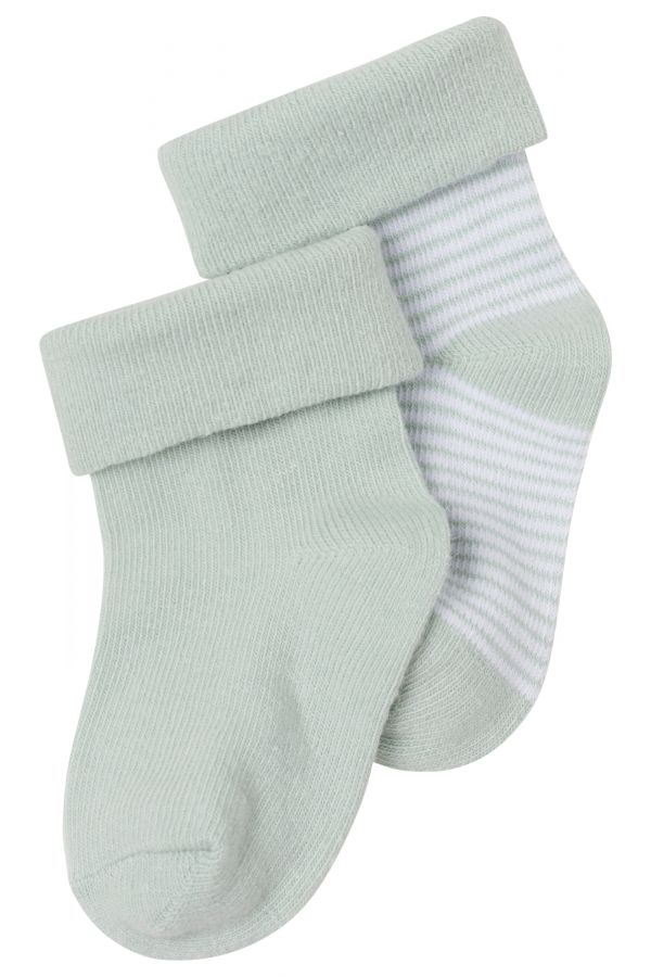 Noppies Socken (2 Paar) Zoë - Grey Mint