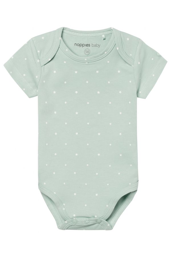 Noppies Body Sevilla - Grey Mint