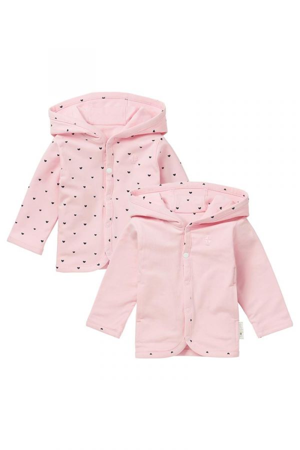 Noppies Cardigan Novi - Reversible - Light Rose