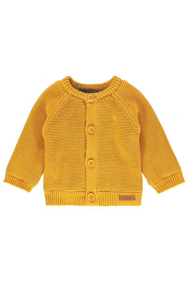 Noppies Strickjacke Lou - Honey Yellow