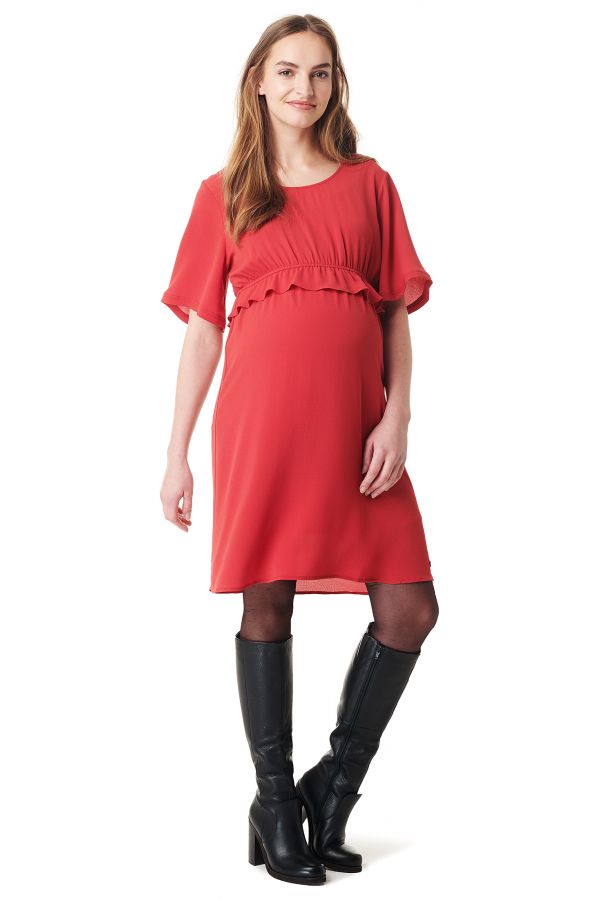 esprit Kleid - Red Salmon