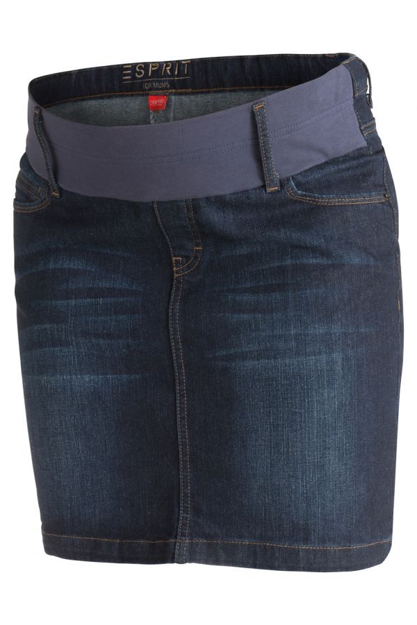 esprit Jupe en jean Darkwash