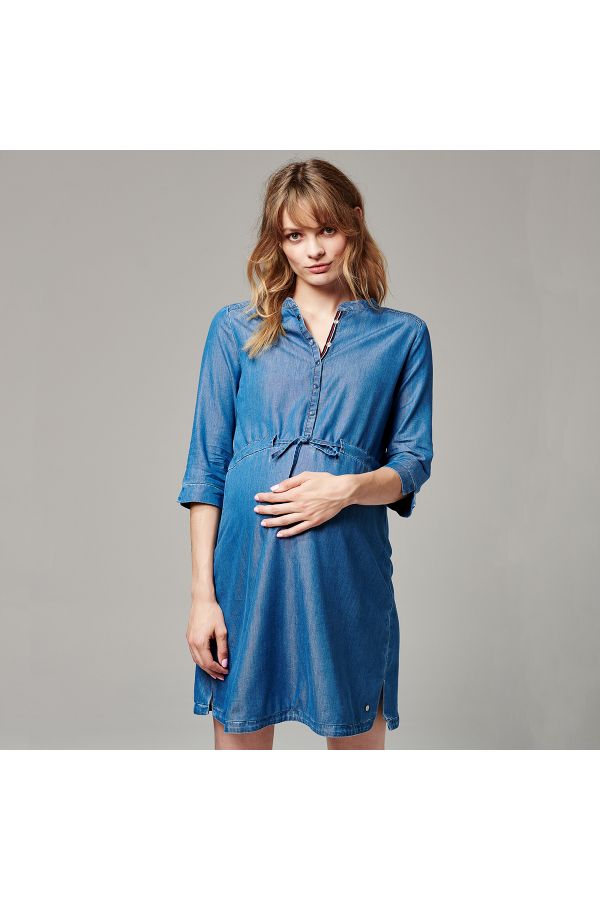 esprit kleid bright blue