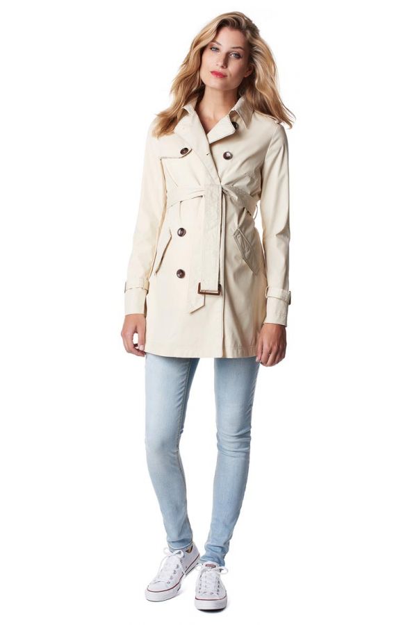 Trench coat Almond Cream