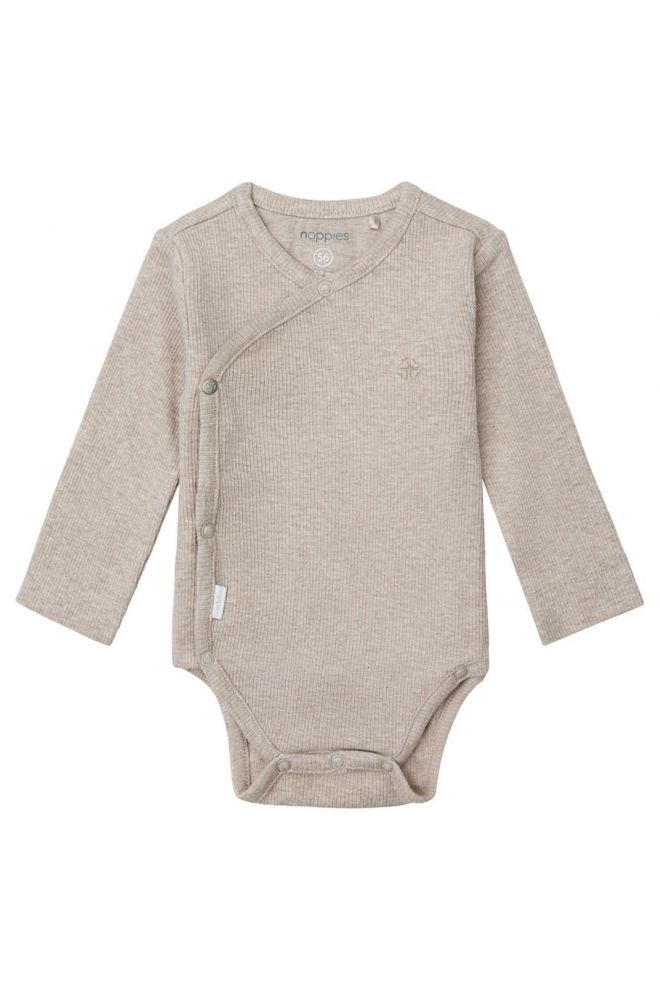Noppies Baby Romper Nino - Taupe Melange