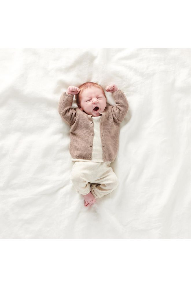 Noppies Baby Vest Naga - Taupe Melange