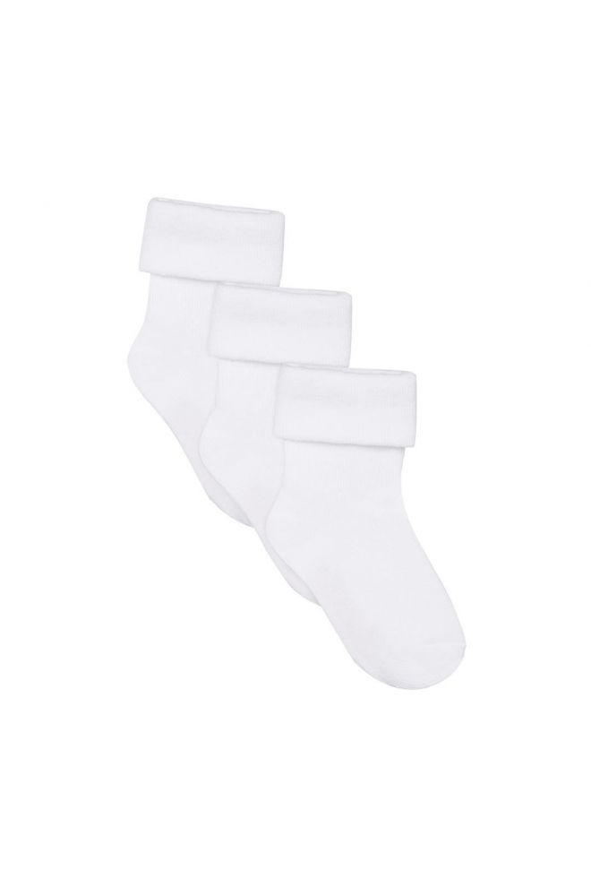 Noppies Baby Socks (3 pairs) - White