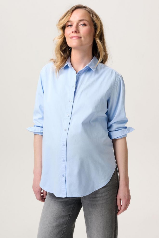 Noppies Maternity Bluse Arles - Light Sky