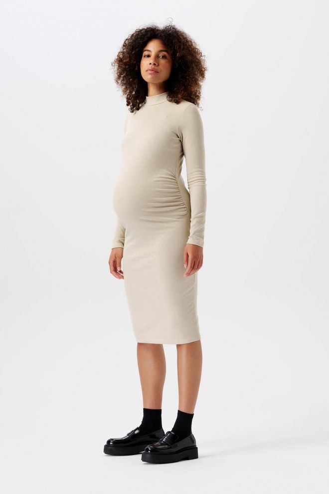Noppies Maternity Kleid Aima - Light Sand
