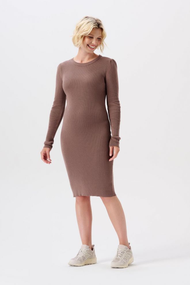 Noppies Maternity Kleid Vena - Deep Taupe