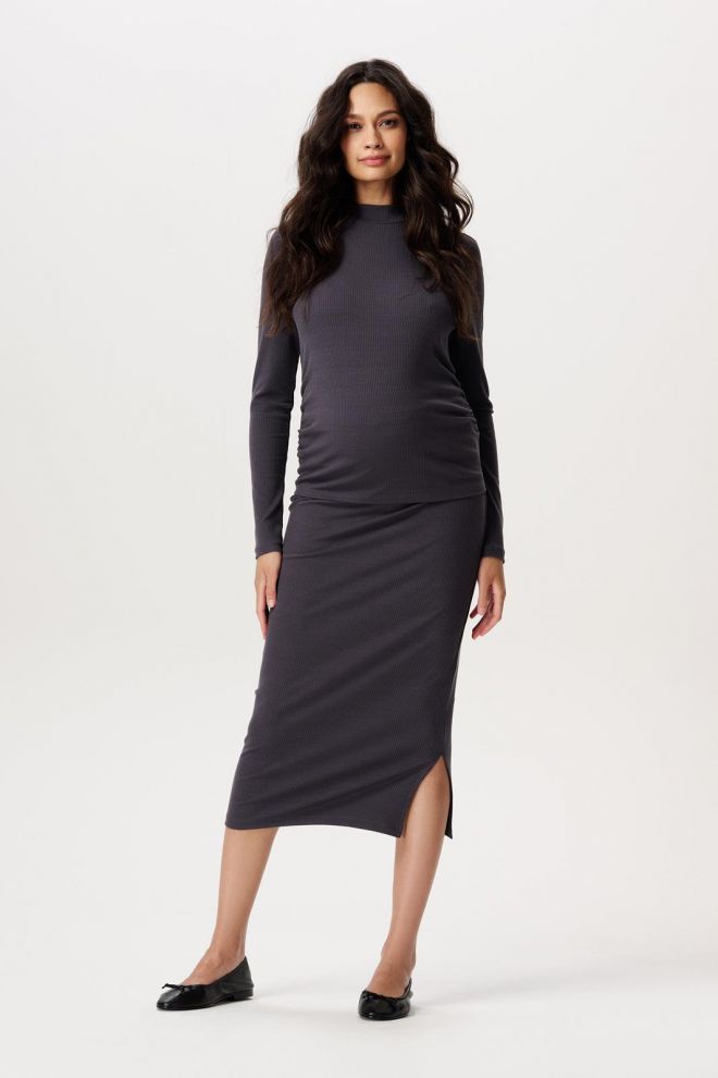 Noppies Maternity Umstandsrock Vija - Forged Iron