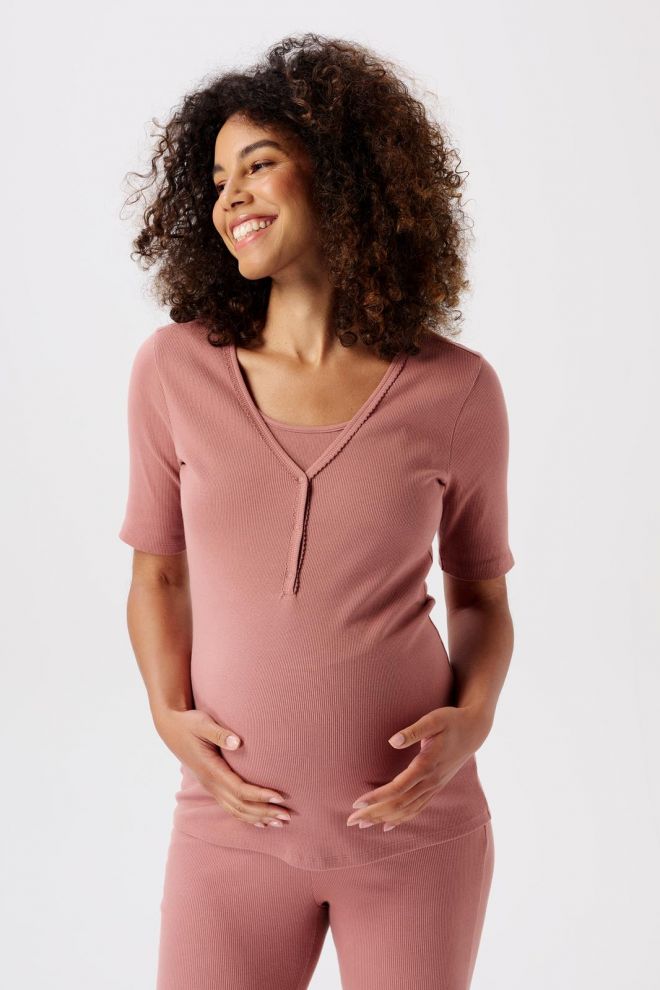 Noppies Maternity Still-Schlaftop Renate - Burlwood