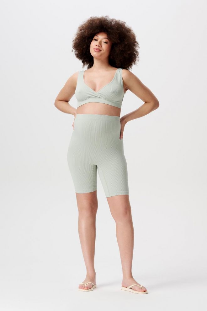 Noppies Maternity Short biker shorts Nais - Pigeon