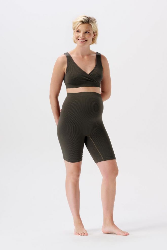 Noppies Maternity Umstandsshorts biker shorts Nais - Olive