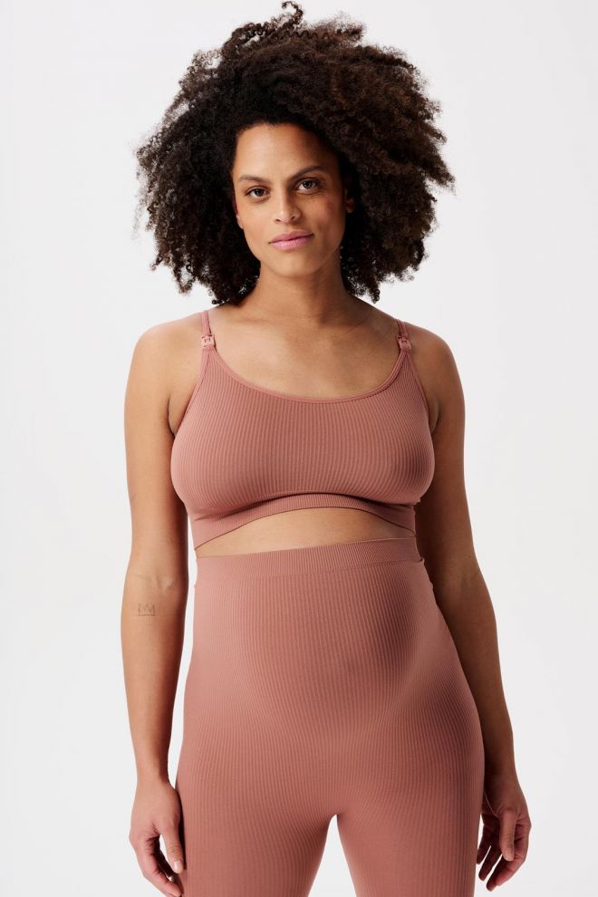 Noppies Maternity Unwattierte Still-BH Mira - Burlwood