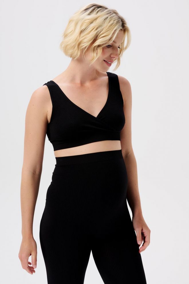 Noppies Maternity Unwattierte Still-BH Gayla - Black
