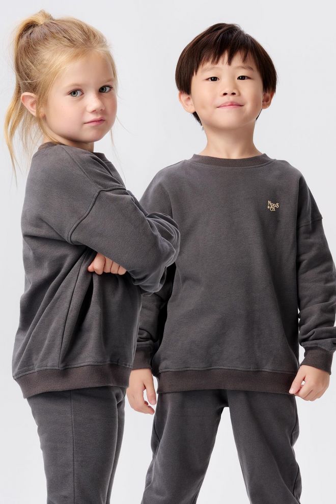 Noppies Kids Sweater Nancun - Forged Iron