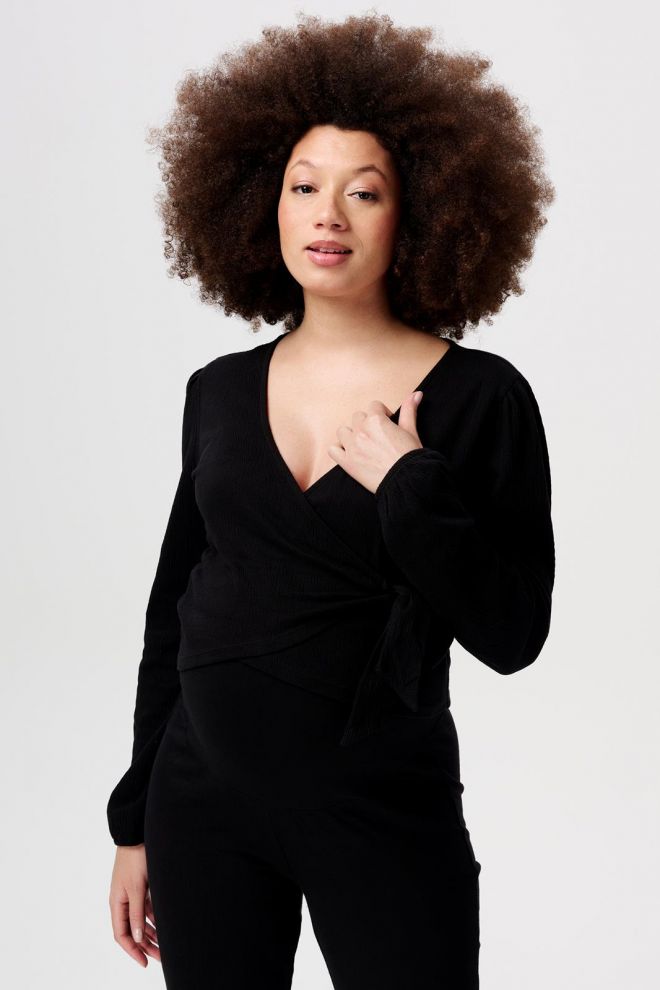 Noppies Maternity Still-Shirt Jah-Nell - Black