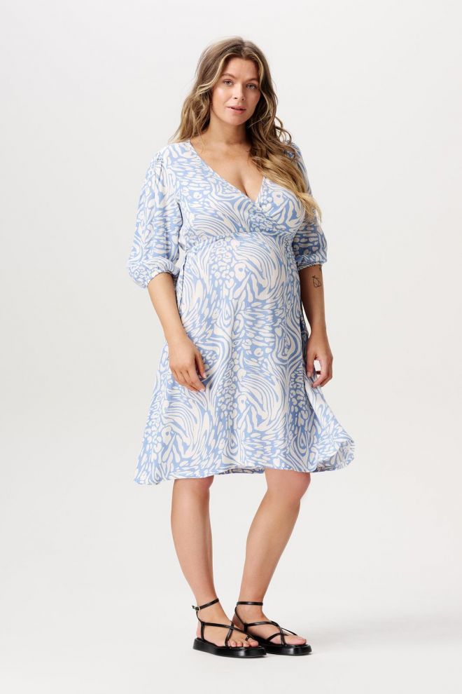 Noppies Maternity Still-Kleid Keara - Cornflower
