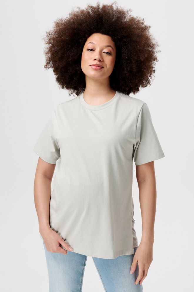 Noppies Maternity Nursing t-shirt Ifke - Pigeon