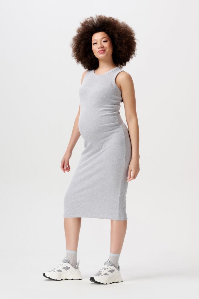 Noppies Maternity Kleid Inaya - Grey Melange