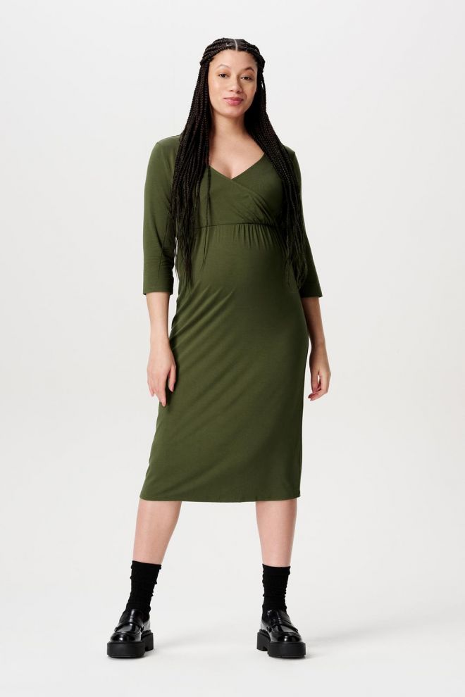 Noppies Maternity Still-Kleid Lund - Forest Night