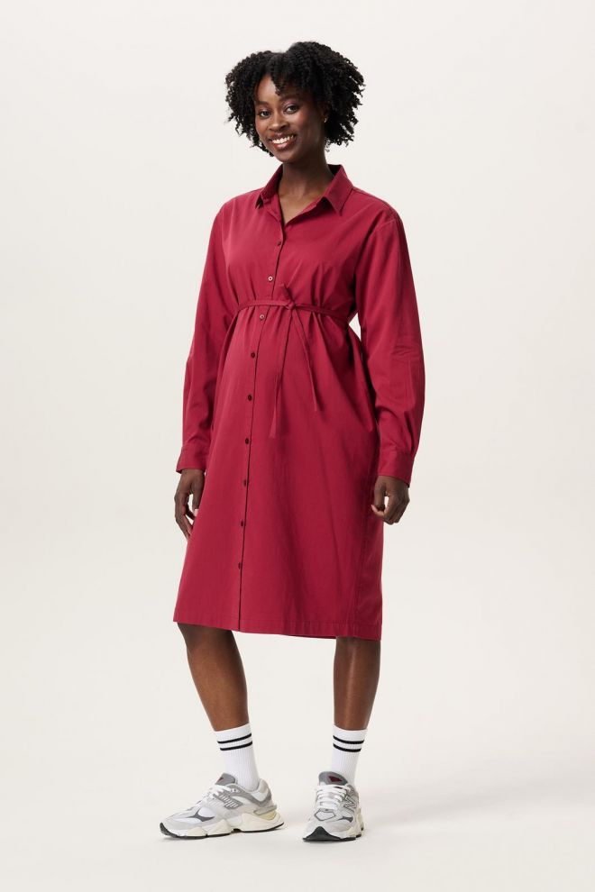 Noppies Maternity Still-Kleid Akaya - Tibetan Red