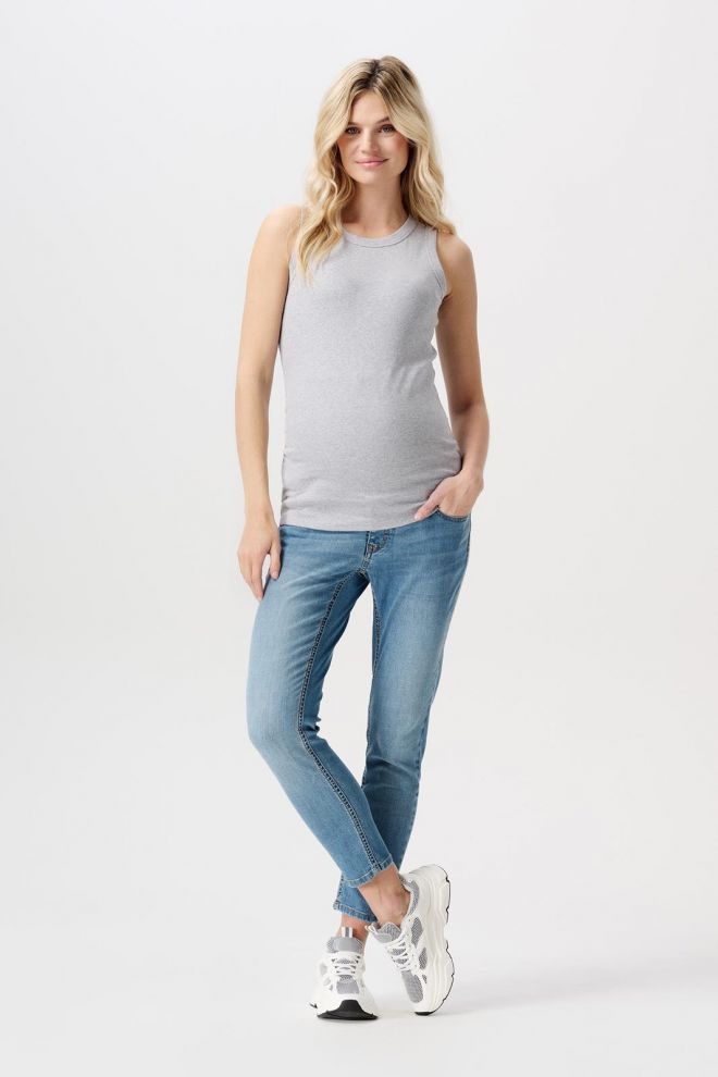 Noppies Maternity Jean slim Mila 7/8 - Vintage Blue