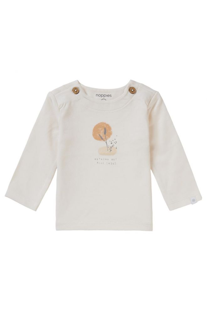 Noppies Baby Longsleeve Bethal - Whisper White