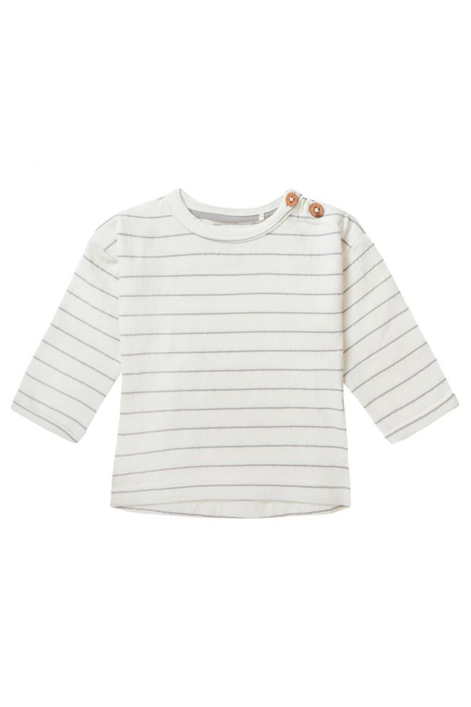 Noppies Baby Langarmshirt Berwick - Whisper White