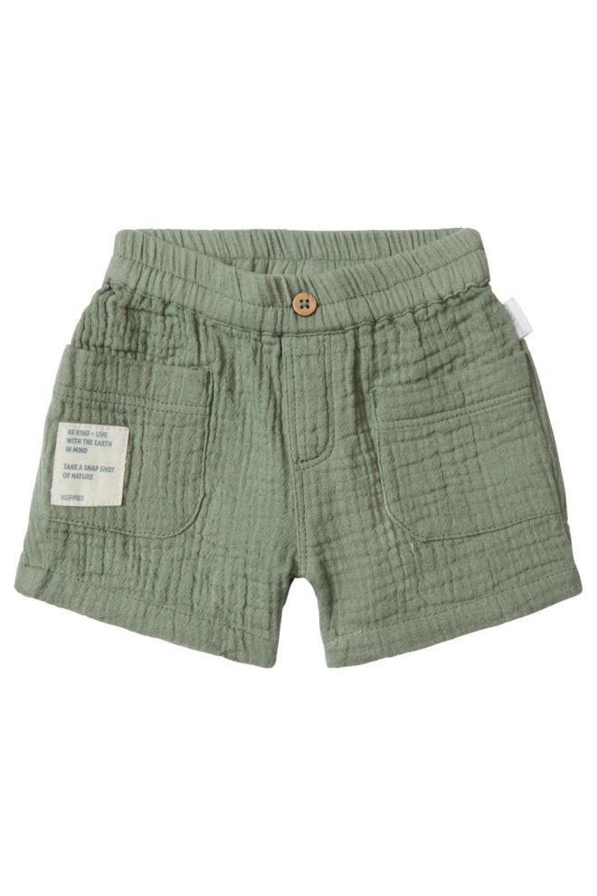 Noppies Baby Shorts Burnet - Agave Green Noppies Baby Shorts Burnet - Agave Green